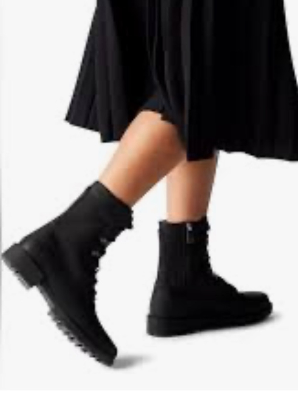 SOREL NWB Women’s Emelie II Lace Waterproof Boots Black Leather Ankle Boots